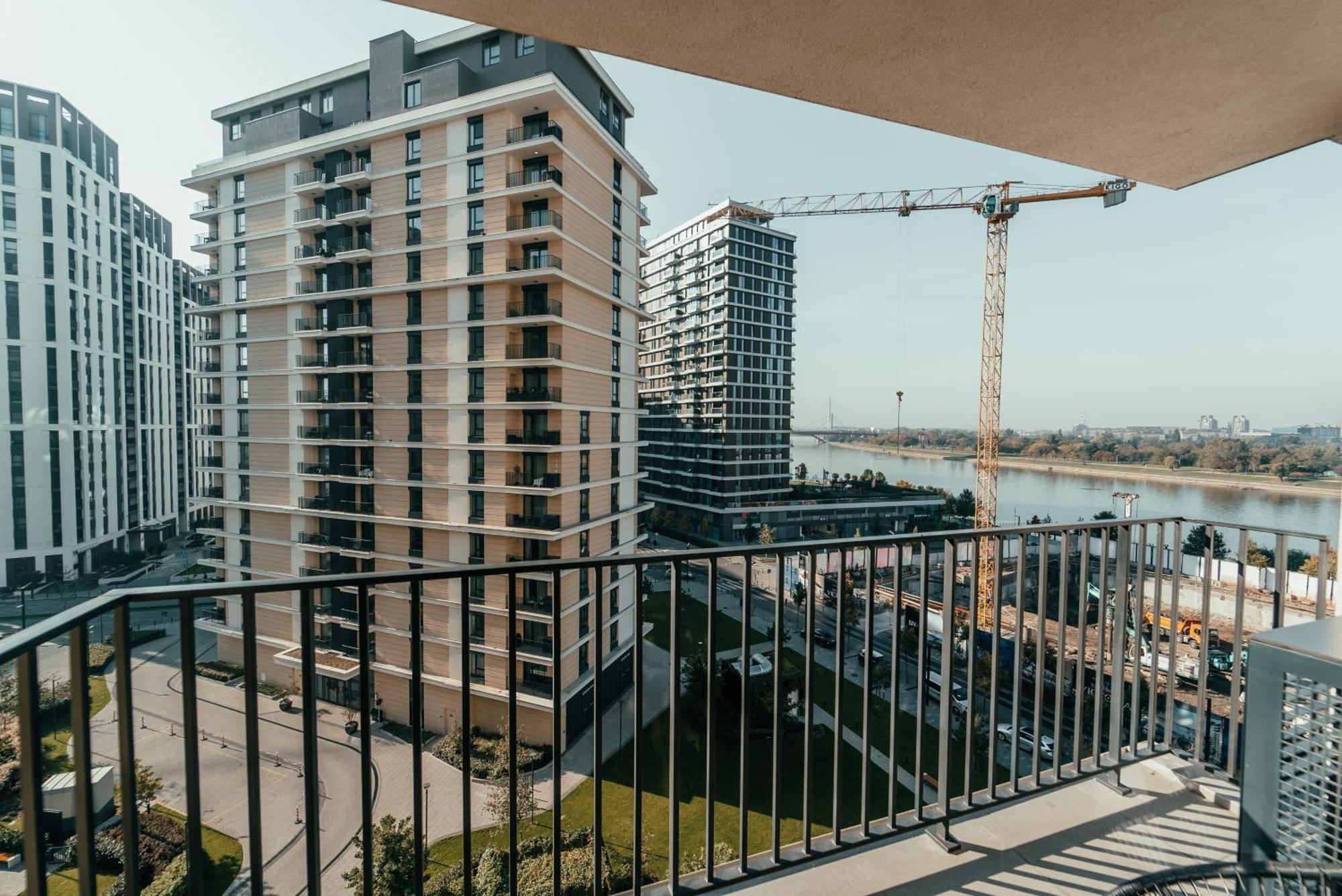 Belgrade Waterfront Oasis Leilighet Eksteriør bilde